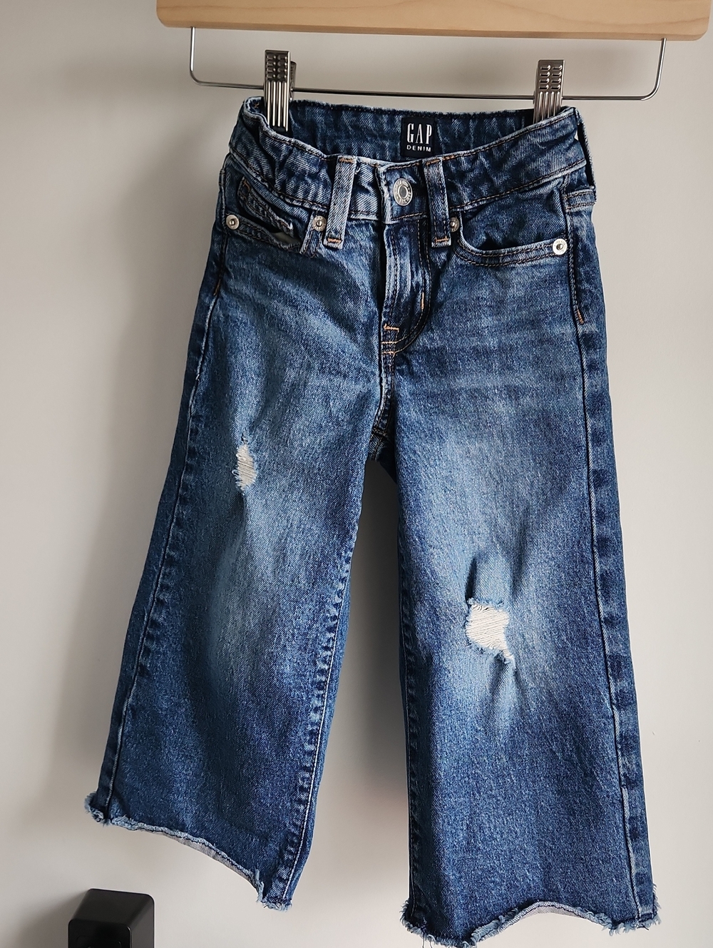 GAP Wide Leg Jeans in Blue Size 5 Kids